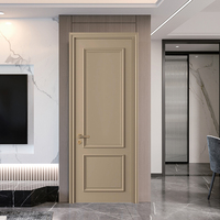 Porte intérieure en bois sans peinture, 40 mm d'épaisseur, revêtement MDF, insonorisée, résistante à l'humidité, pour chambre à coucher, construction d'appartements