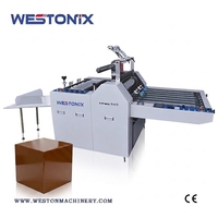 WESTONIX Table d'application semi-automatique pour plastifieuse à plat, machine à plastifier le papier thermique pour boîtes