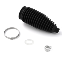 Nouveau kit de protection anti-poussière pour coupleur de direction 68263723AA, cache-poussière en caoutchouc pour extrémité de biellette de direction pour Jeep Liberty KK KJ 3.7L 2002-2013