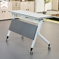 Table pliable, table de bureau, table de conférence modulaire, table pliante, table de réunion, table de formation, bureau de réunion