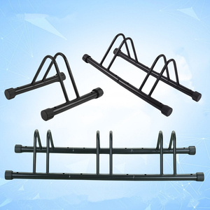 <span class=keywords><strong>Support</strong></span> de stationnement pour vélos à trois niveaux, <span class=keywords><strong>support</strong></span> <span class=keywords><strong>au</strong></span> <span class=keywords><strong>sol</strong></span> en métal pour VTT, présentoir et <span class=keywords><strong>support</strong></span> de placement pour vélos - Product Image 1