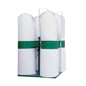 Extracteur de poussière de sciure de bois à double tambour pour 4 sacs, aspiration de poussière de machine, aspiration de poussière, collecteur de poussière - Product Image 1