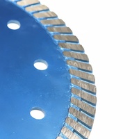 Lame de scie diamantée turbo de 6 pouces / disque de coupe pour la découpe du granit américain