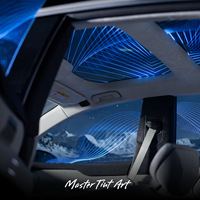 Película para Ventanas Astrace Luxury de 2 Mil, Antibacterial, con Bloqueo UV, Antipolvo, con Garantía de 8 Años, Ecológica para el Interior del Automóvil
