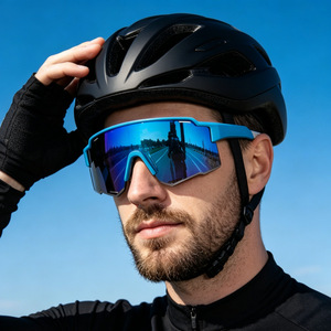 Gafas de Sol para Montañismo, Montura Blanca, Lentes de PC con Protección UV400, para Deportes al Aire Libre y Ciclismo - Product Image 2