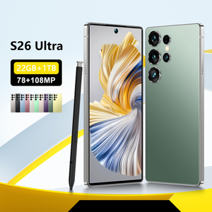 S26 Ultra 5G 7.3" AMOLED 144Hz Fotocamera 108MP 16GB RAM MTK Dimensity 1000+ Oltre 8000mAh Android 15 Smartphone - Product Image 1