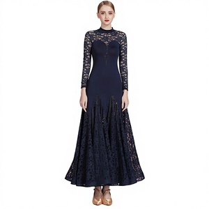 Vestido <span class=keywords><strong>de</strong></span> Baile Latino para <span class=keywords><strong>Mujer</strong></span> MY824, <span class=keywords><strong>de</strong></span> Encaje Estampado <span class=keywords><strong>de</strong></span> Lujo, para Salsa, <span class=keywords><strong>Tango</strong></span>, Chachachá, Baile <span class=keywords><strong>de</strong></span> Salón, Competencia y Práctica - Product Image 5