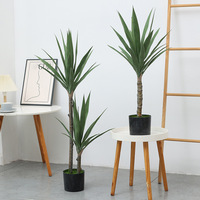 Grandes gladiolus artificielles en pot, verdure naturelle au toucher réel, 80-140 cm, décoration longue durée pour la maison et le bureau, modèle Starmap Shandong