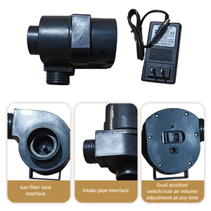 Masker Gas portabel, sistem Respirator portabel 40mm, filter masker Gas industri, masker Gas Resin bertenaga cat Respirator udara - Product Image 2