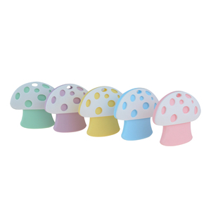 High Quality Mushroom Shape Silicone Children Teether teething Soft Silicone Teether For Baby Chewing