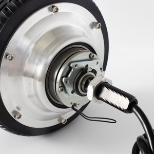 Yeni satis 6 pollici disli elektrikli scooter robotlar ulasim araclari icin DC Motor muslimen fren fircasiz motor - Product Image 5