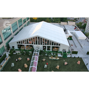 Aluminium Verre 60Ft 40Ft 4X8M 40 60 300 Sièges Tentes 10X20 20X60 <span class=keywords><strong>Tente</strong></span> 15 10M 610 Exposition Commerciale <span class=keywords><strong>4</strong></span> Mètres Sur 6 Mètres <span class=keywords><strong>Tente</strong></span> - Product Image 4