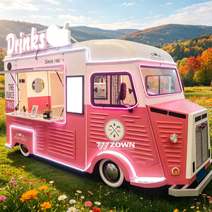 Food Carts Shop Mobile Food Trucks Mobile Fully Equipped Fast Pizza Food Truck Catering <b>Trailer</b> With Full Kitchen - Product Image 4