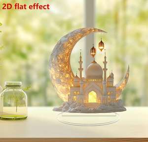 Decorazioni <span class=keywords><strong>a</strong></span> Forma di Luna di Nuova Concezione <span class=keywords><strong>per</strong></span> Feste ed Eventi, Decorazione Acrilica 2D <span class=keywords><strong>per</strong></span> <span class=keywords><strong>Casa</strong></span>, Regali <span class=keywords><strong>per</strong></span> <span class=keywords><strong>le</strong></span> Festività - Product Image 3