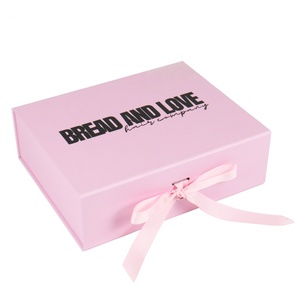 Boîte en papier écologique personnalisée avec logo, biodégradable, pour cadeaux de baptême, rigide, pliable, avec fermeture magnétique, doublure en éponge gaufrée - Product Image 2