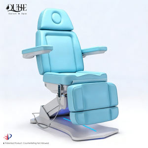 <span class=keywords><strong>Table</strong></span> <span class=keywords><strong>de</strong></span> <span class=keywords><strong>massage</strong></span> et lit <span class=keywords><strong>de</strong></span> beauté électrique multifonction blanc, inclinable avec 4 moteurs, lit courbé pour extensions <span class=keywords><strong>de</strong></span> cils et esthétique - Product Image 3