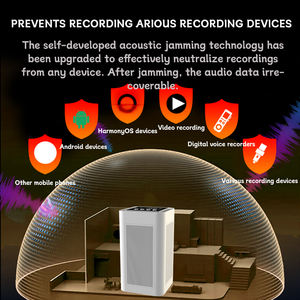 Dispositif anti-enregistrement audio D50 durable pour salles de réunion mobiles - Bloqueur portable d'enregistreurs pour réunions confidentielles - Product Image 5