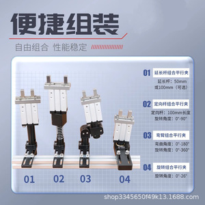 Cylindre de préhension pneumatique parallèle MHZ2 10D 16 20 25D en aluminium, type petit doigt, pour l'automatisation - Product Image 2