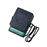 433.92MHz 2 canaux AC/DC 12-24V RF interrupteur de télécommande sans fil ouvre-porte de Garage