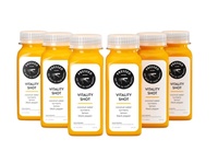 Bouteilles de shots en plastique PET personnalisées MAYSURE avec logo, 2 oz (60 ml), pour jus, shots énergétiques, shots de gingembre, avec bouchon inviolable