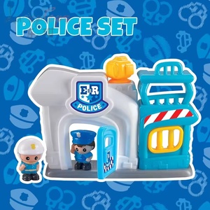 Auto della Polizia Giocattolo per Bambini con Porte Apribili, Gioco di Ruolo per Interni, Veicolo per Avventure e Immaginazione, Regalo - Product Image 2