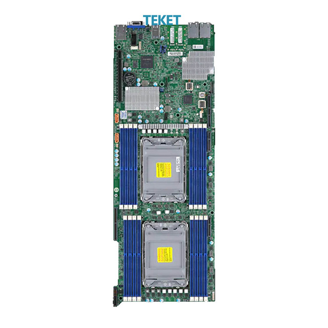 Supermicro Server Motherboard X12DPT-PT6 Dual Socket LGA-4189(Socket P+) Intel C621A 1 PCIe 4.0 X16 PCIe 4.0 X8 1 VGA 6 SATA3