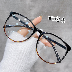 Monture de lunettes rondes rétro Danyang 0149 TR90 unisexe, monture intégrale légère, verres en acrylique, lunettes optiques - Product Image 4