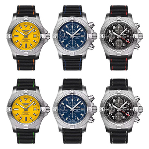 Correas de <span class=keywords><strong>Reloj</strong></span> para Relojes <span class=keywords><strong>Breitling</strong></span> Serie Avengers, 18mm 20mm 22mm 24mm, <span class=keywords><strong>Correa</strong></span> de <span class=keywords><strong>Reloj</strong></span> de Lona de Nailon de Liberación Rápida - Product Image 5