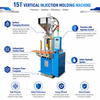 Machine de moulage par injection verticale pour la fabrication de câbles USB de chargeurs mobiles en gros, machine de moulage par injection de câbles de données en PVC