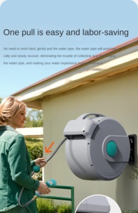 Nuevo Carrete de PVC Retráctil Automático 2025 con Boquilla de Pulverización de Alta Tecnología, Montable en Pared para Uso Exterior DW-10S - Product Image 2