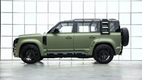 Kit carrosserie large pour Land Rover Defender LM, en matériau PP, comprenant pare-chocs avant et arrière, lèvres avant et arrière, aileron arrière