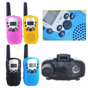 1 Pieza T388 Radio Bidireccional Portátil, Walkie Talkie para Niños con Linterna LED Integrada, Mini Juguete de Regalo para Niños y Niñas - Product Image 1