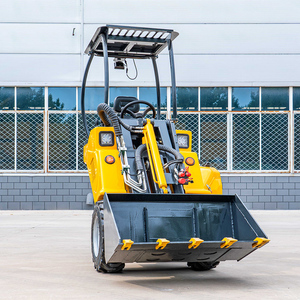 Chariot télescopique compact à roues, capacité de levage 800 kg, moteur pour travaux de chargement en ferme et entrepôt, homologué CE, livraison gratuite - Product Image 6