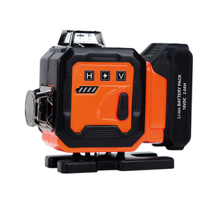 Niveau laser MK 18V 21V à grande batterie, 12 lignes, lumière verte, longue durée de vie, haute précision, 4D, pour dessiner des lignes diagonales, outil de construction - Product Image 3