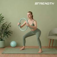Kit de Pilates Premium pour débutantes avec anneau, ballon et bandes de résistance pour entraînement à domicile