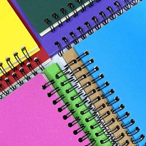 สมุดบันทึกแบบสันห่วง Paper Junkie Eco-Friendly ขนาด 6"x8" แบบมีเส้นบรรทัด พิมพ์ลายซิลค์สกรีน สำหรับเขียนงานเรียนหรือเป็นของขวัญส่งเสริมการขาย - Product Image 2