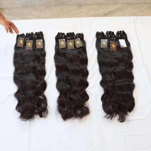 Prix de gros Cheveux alignés cuticules naturelles Cheveux humains indiens Faisceaux de cheveux cambodgiens en vison avec fermeture lacet HD - Product Image 1