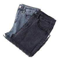 Calças jeans femininas, fabricante de calças de denim personalizadas, calças de algodão, cintura alta