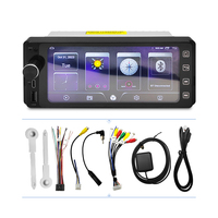 Radio Mobil SOMISHINK Baru 2+32G Layar Sentuh Video Radio Mobil Android Double Din 6.25 Inci dengan Wired LPS Mirror Link dan Sistem Operasi Android
