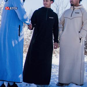 <span class=keywords><strong>Sweat</strong></span>-shirt à <span class=keywords><strong>capuche</strong></span> <span class=keywords><strong>long</strong></span> à fermeture éclair sur le côté, logo personnalisé, musulman, extérieur, streetwear, haute qualité, molleton lourd, <span class=keywords><strong>sweat</strong></span>-shirt à <span class=keywords><strong>capuche</strong></span> pour hommes - Product Image 4