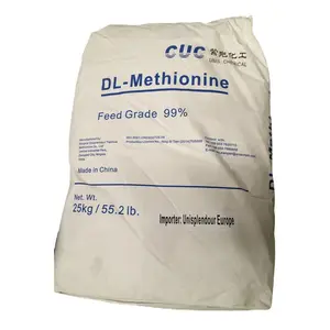 CUC DL méthionite 99%, additif d'alimentation pour animaux, dl-méthionite pour supplément d'alimentation pour volaille