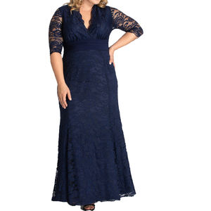 <span class=keywords><strong>Abiti</strong></span> da <span class=keywords><strong>sposa</strong></span> eleganti stile Vintage vita a mezza manica con collo a V Maxi pizzo per festa di nozze <span class=keywords><strong>taglie</strong></span> forti <span class=keywords><strong>abiti</strong></span> da festa - Product Image 5