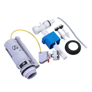Robinet de <span class=keywords><strong>chasse</strong></span> <span class=keywords><strong>d</strong></span>'<span class=keywords><strong>eau</strong></span> double à commande manuelle pour salle de bain moderne, <span class=keywords><strong>haute</strong></span> pression, écologique, économiseur <span class=keywords><strong>d</strong></span>'<span class=keywords><strong>eau</strong></span>, en PP, réglable pour réservoir de toilettes H - Product Image 2