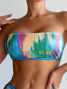 Nuevo traje de baño de dos piezas de malla Bikini para mujer - Product Image 3