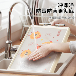 Stainless Steel Cutting Board Double Sided Food Grade Antibacterial Kitchen Chopping Block Rectangle Dishwasher Safe - Product Image 4