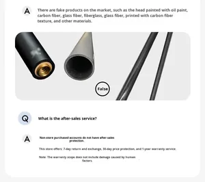 Queue <span class=keywords><strong>de</strong></span> billard en fibre <span class=keywords><strong>de</strong></span> carbone, joint avant noir, 11,8 mm, tête moyenne, neuf boules et huit boules, Chine - Product Image 5