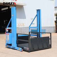 Plateforme élévatrice de quai portable 2T 3T de haute qualité, élévateur de quai à mât vertical 1700 mm pour chargement/déchargement, entraînement hydraulique