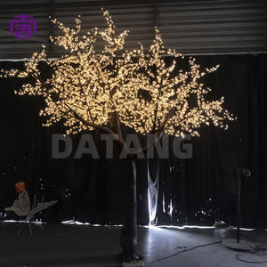 Arbre lumineux LED en PVC imperméable aux couleurs vives en forme de cerisier pour jardin, centre commercial, place publique, événementiel, éclairage décoratif à vendre - Product Image 6