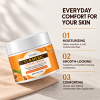 Crème Visage au Curcuma Marque Blanche Vitamine C Éclaircissante Hydratante Antioxydante Lotion Anti-Taches et Anti-Rides 50mL