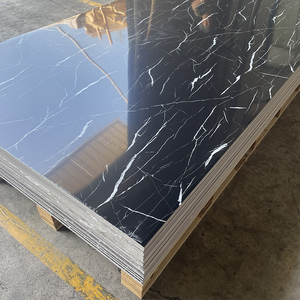 Panel de Pared de Mármol con Acabado Brillante AMER UV, Fácil de Instalar, Impermeable, Ecológico, Decoración de Interiores, Nuevo Diseño, Lámina de PVC - Product Image 4